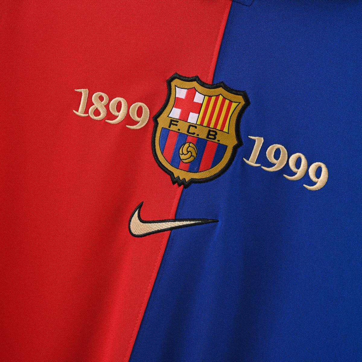 Barcelona 1999/00 Home Long Sleeve - Retro