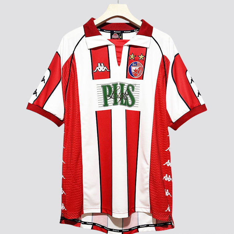 Red Star Belgrade 1999/01 Home - Retro