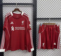 Liverpool FC 2025/26 Home Long Sleeve - Kid Kit
