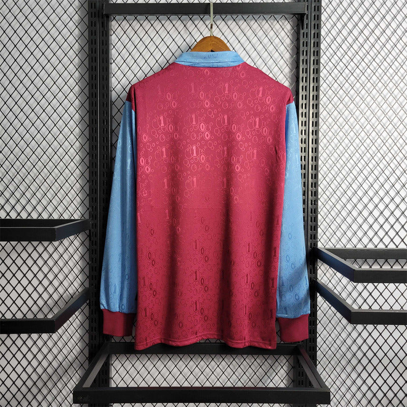 West Ham United 1995/97 Home Long Sleeve - Retro