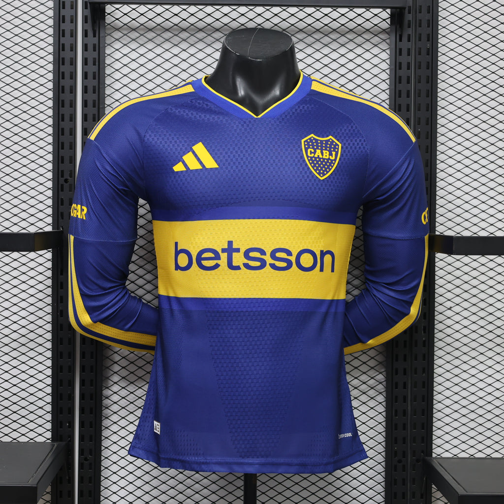Boca Juniors 2027 Home Long Sleeve - Player Version