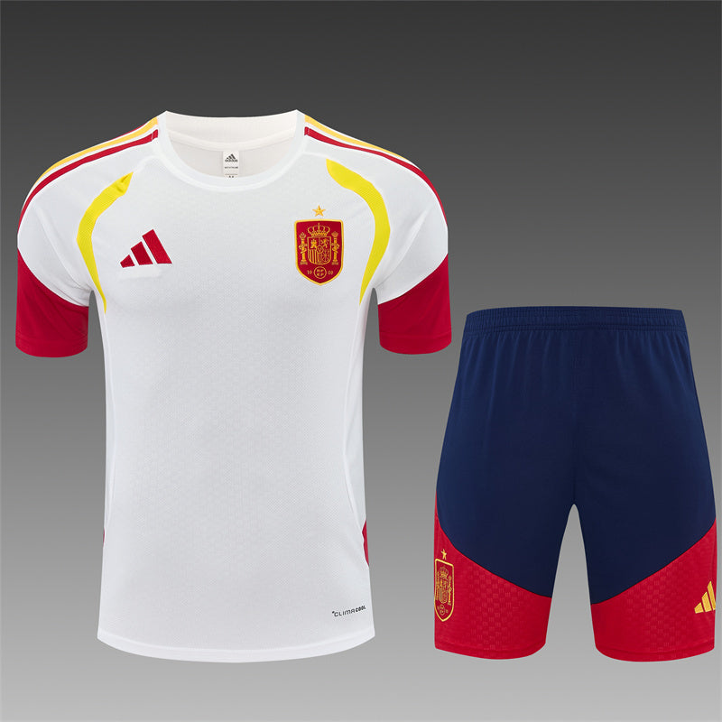 Spain 2026/27 White Training Set (Adult + Kids Sizes)