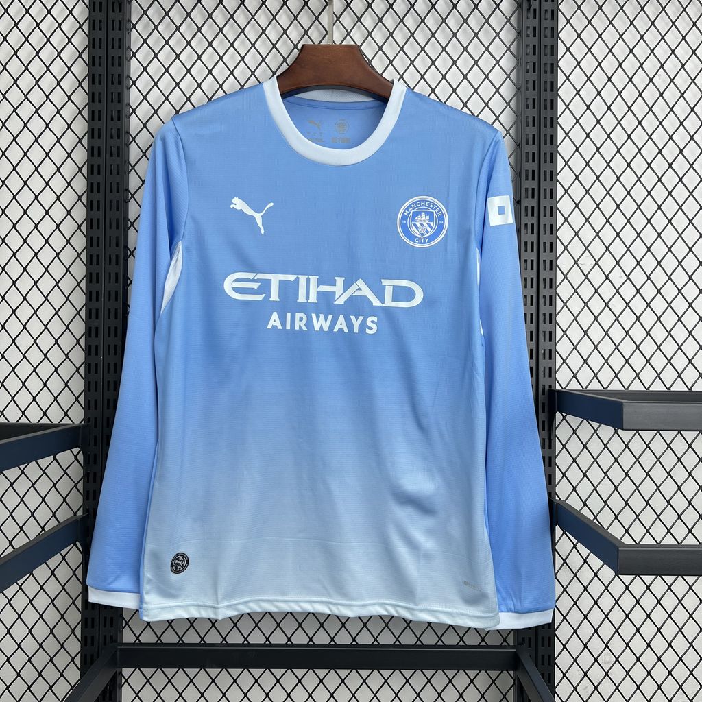 Manchester City 2026/27 Home Long Sleeve - Fan Version