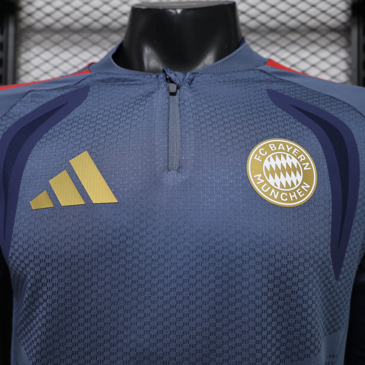 Bayern Munich 2026/27 Grey ¼  Zip Player Version Training Top