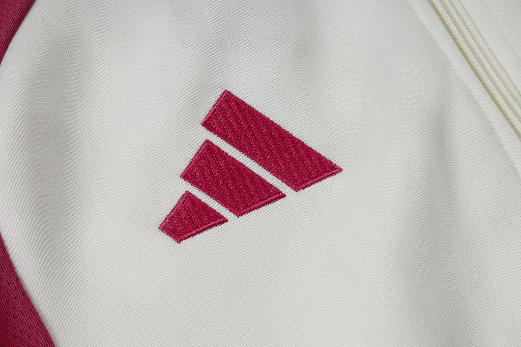 Real Madrid 2026/27 White/Pink Tracksuit  | Adult + Kids Sizes