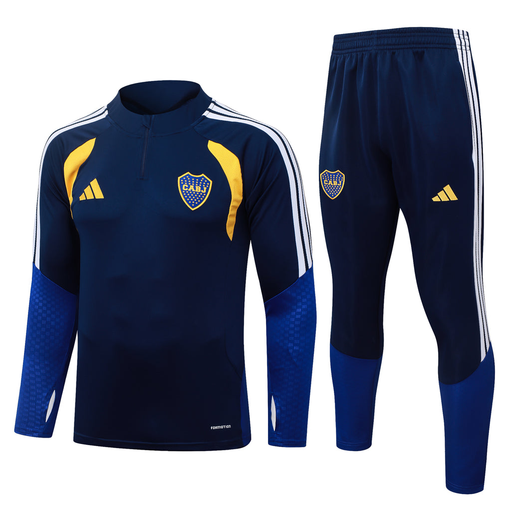 Boca Juniors 2026/27 Navy ¼  Zip Training Set | Adult + Kids Sizes