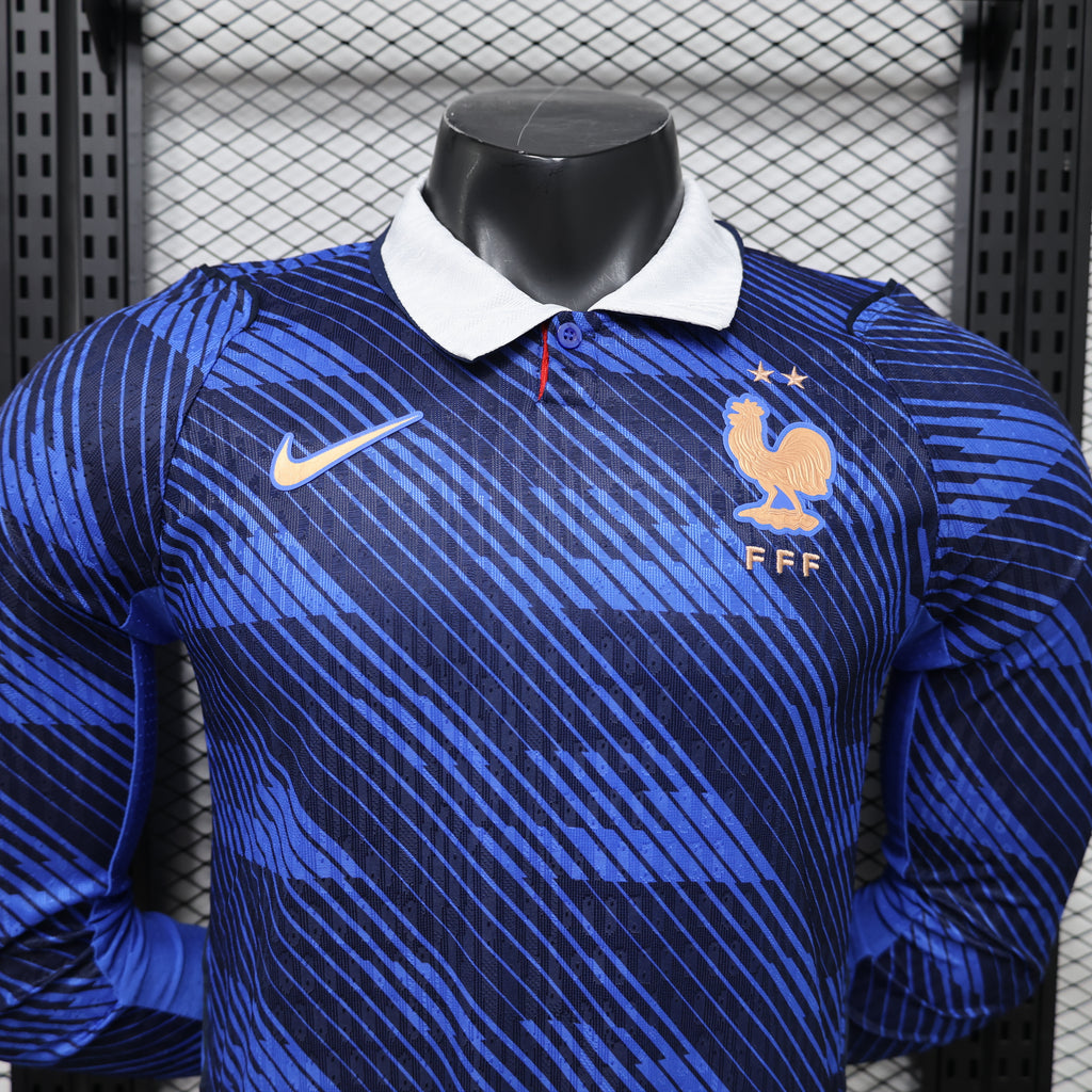 France 2026 Home Long Sleeve - Player Version