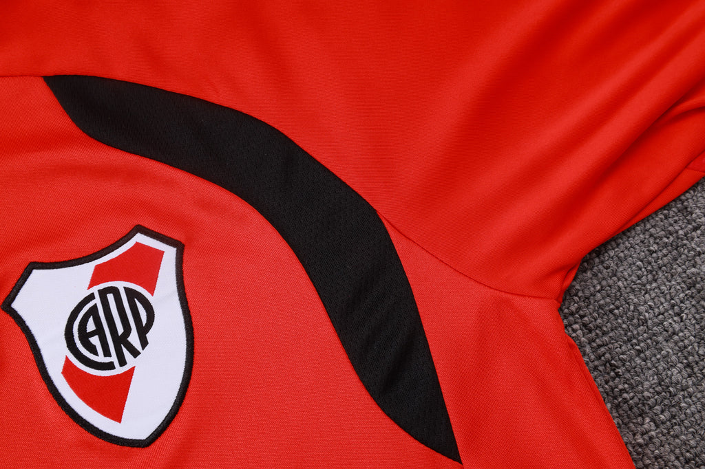 River Plate 2026/27 Red Black ¼  Zip Training Set