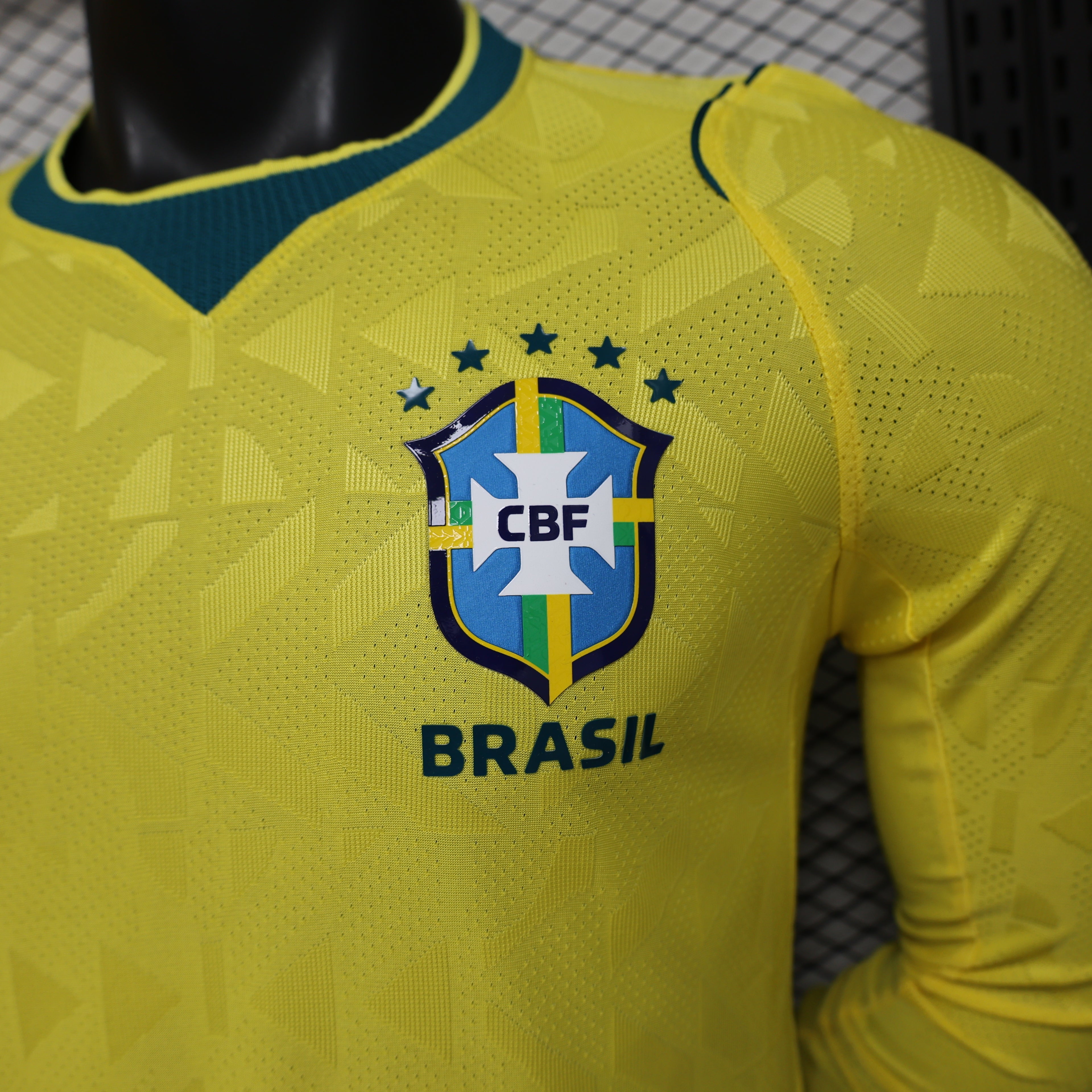 Brazil 2026 Home Long Sleeve - Player Version