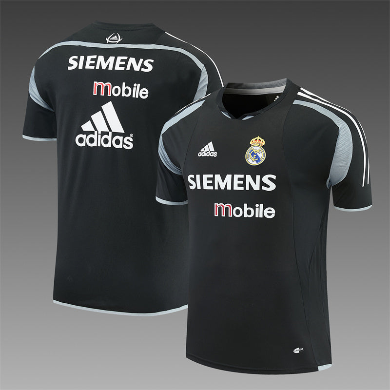 Real Madrid 2004/05 Black Retro Training Top