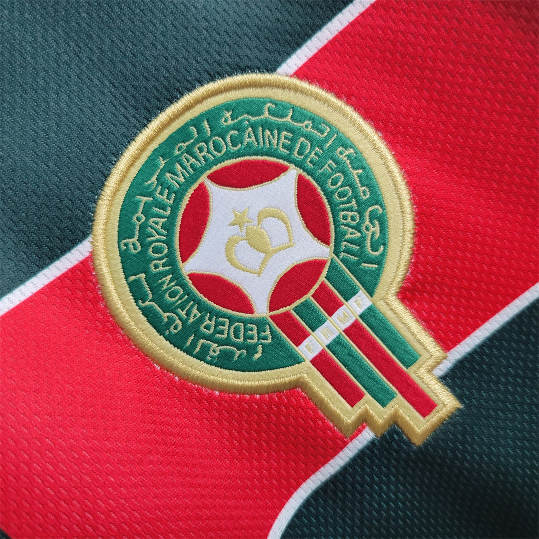 Morocco 1998 Home Long Sleeve - Retro