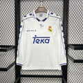 Real Madrid 1994/96 Home Long Sleeve - Retro