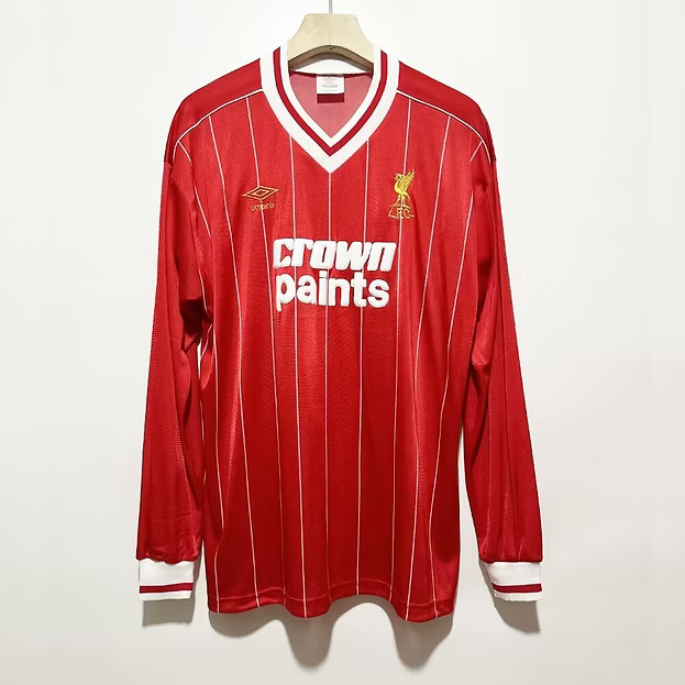 Liverpool FC 1982/83 Home Long Sleeve - Retro