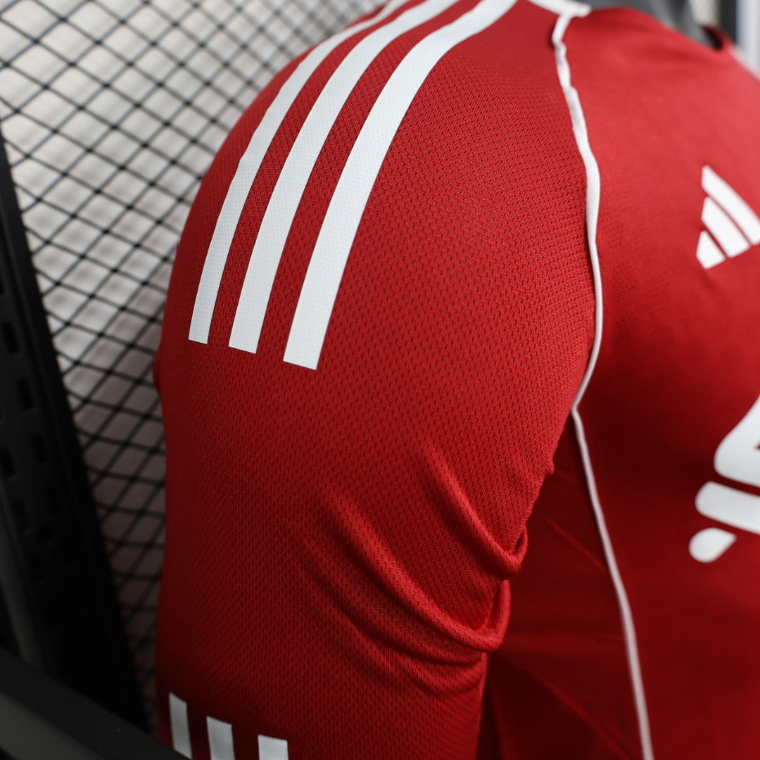 Liverpool FC 2025/26 Home Long Sleeve - Player Version
