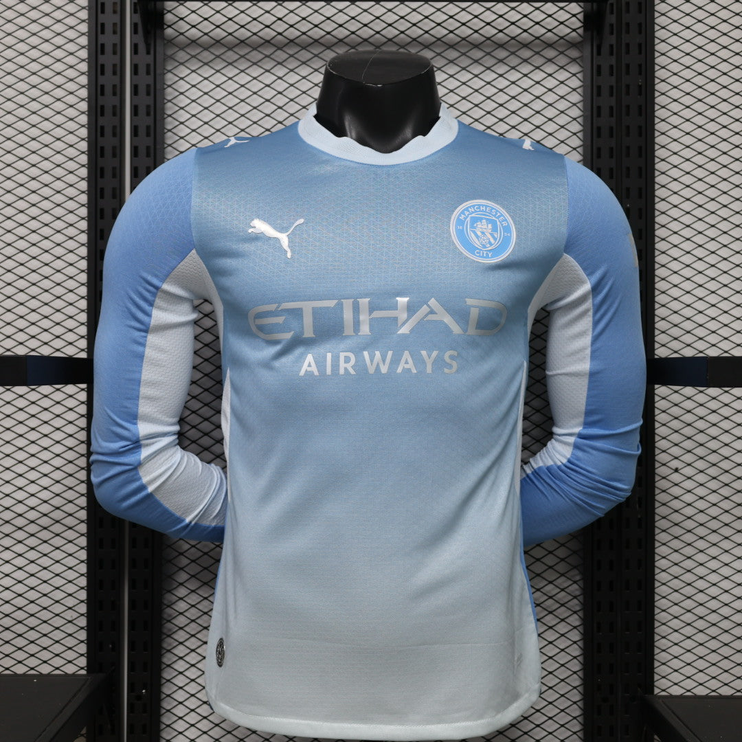 Manchester City 2026/27 Home Long Sleeve - Player Version