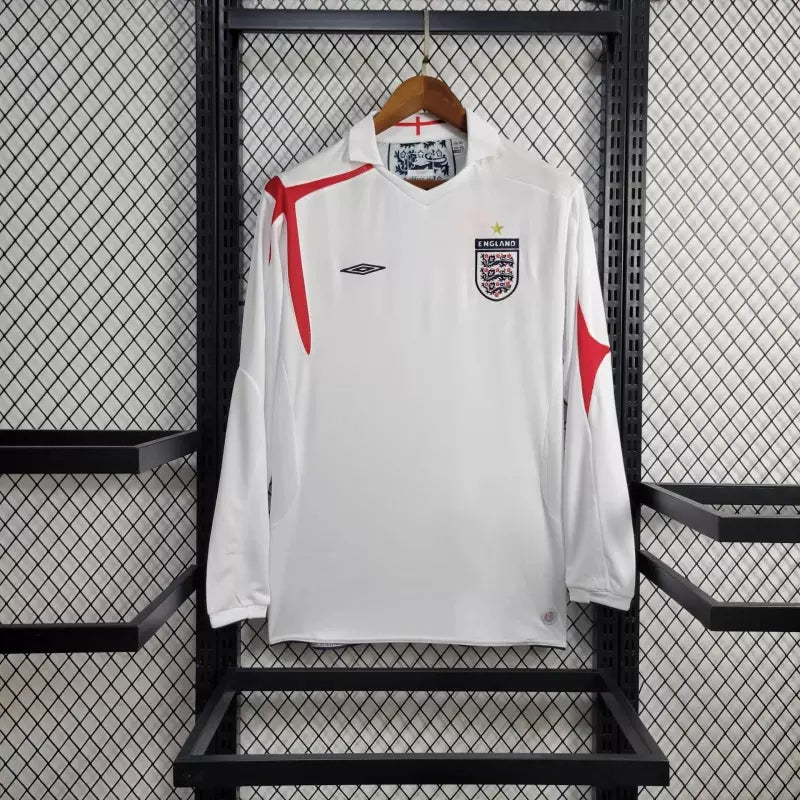 England 2006 Home Long Sleeve - Retro