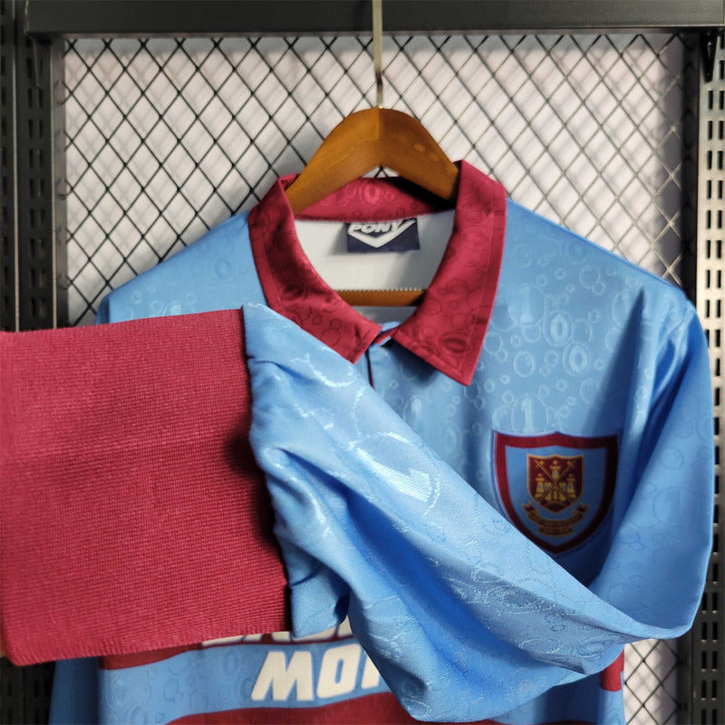 West Ham United 1995/97 Away Long Sleeve - Retro