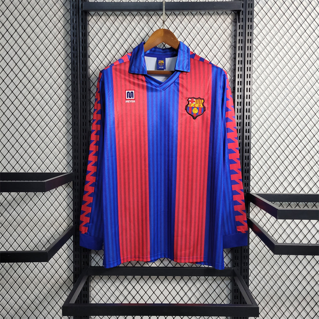Barcelona 1990/92 Home Long Sleeve - Retro