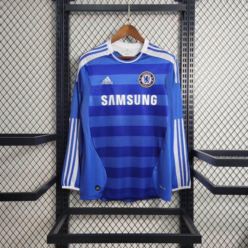 Chelsea 2011/12 Home Long Sleeve - Retro