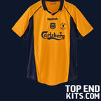 Liverpool FC 2001 FA Cup Final Away - Retro