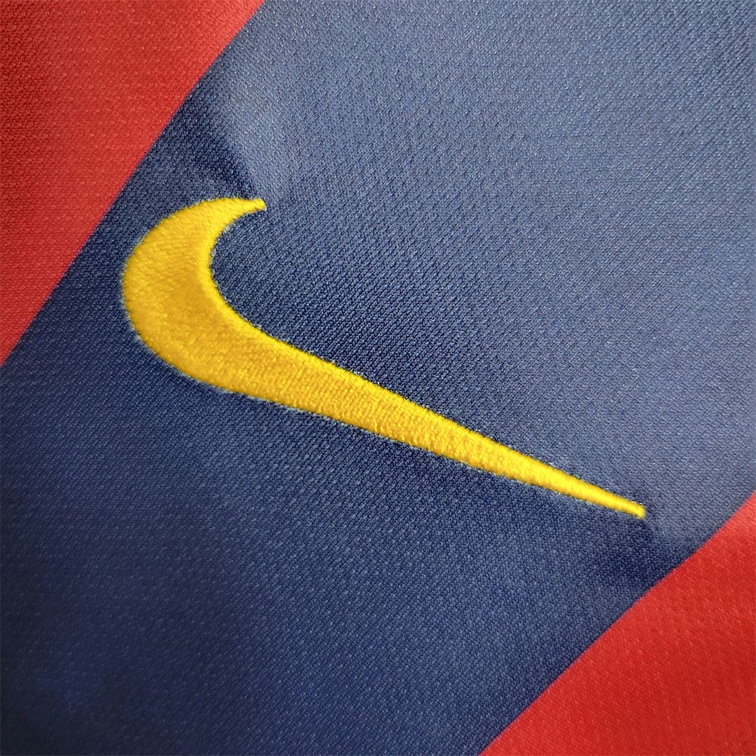 Barcelona 2014/15 Home Long Sleeve - Retro