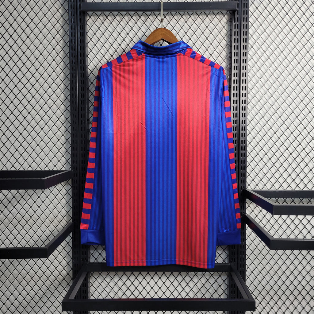 Barcelona 1990/92 Home Long Sleeve - Retro