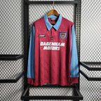 West Ham United 1995/97 Home Long Sleeve - Retro