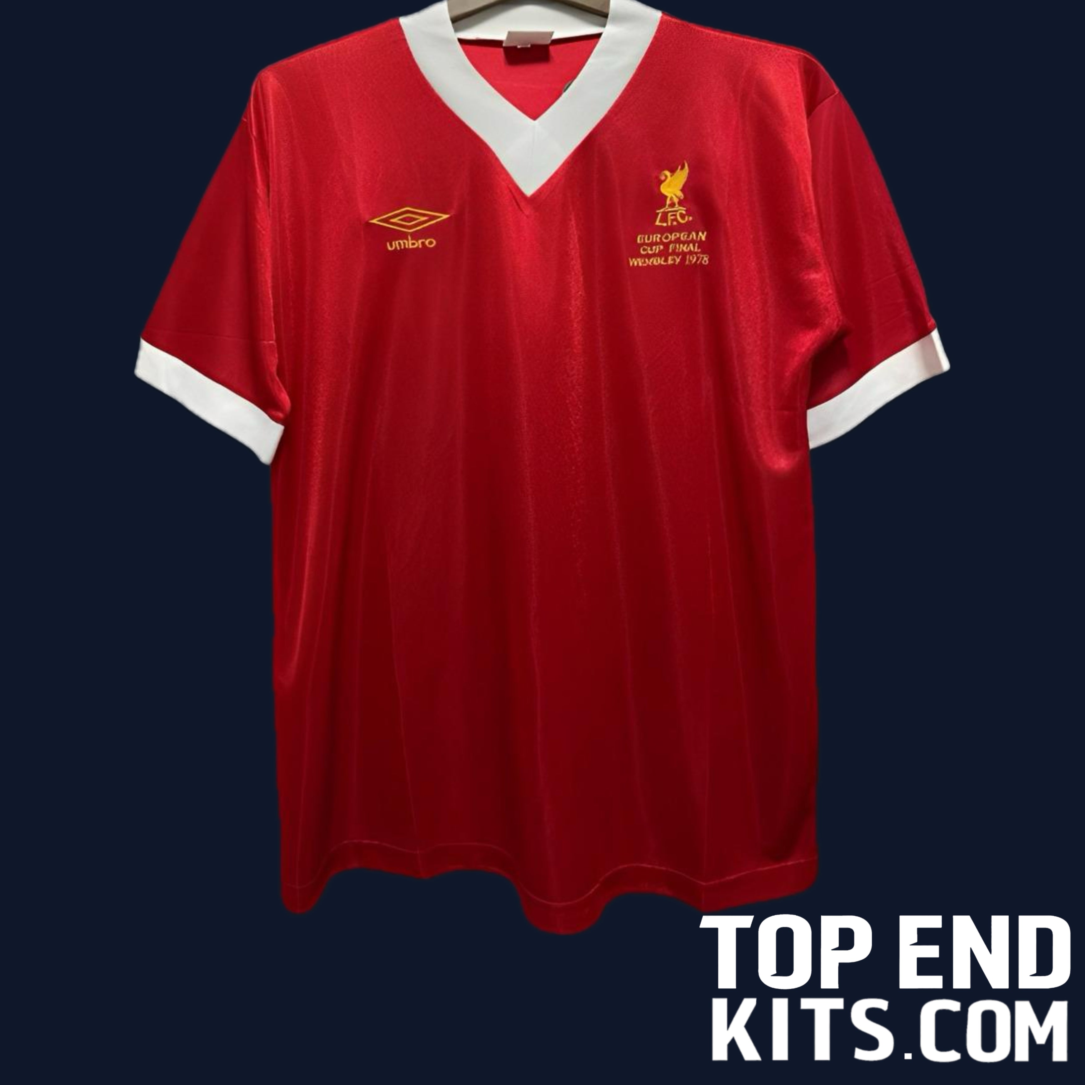 Liverpool FC 1978 Wembley Cup Final Home - Retro