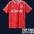 Liverpool FC 1989/91 Home - Retro