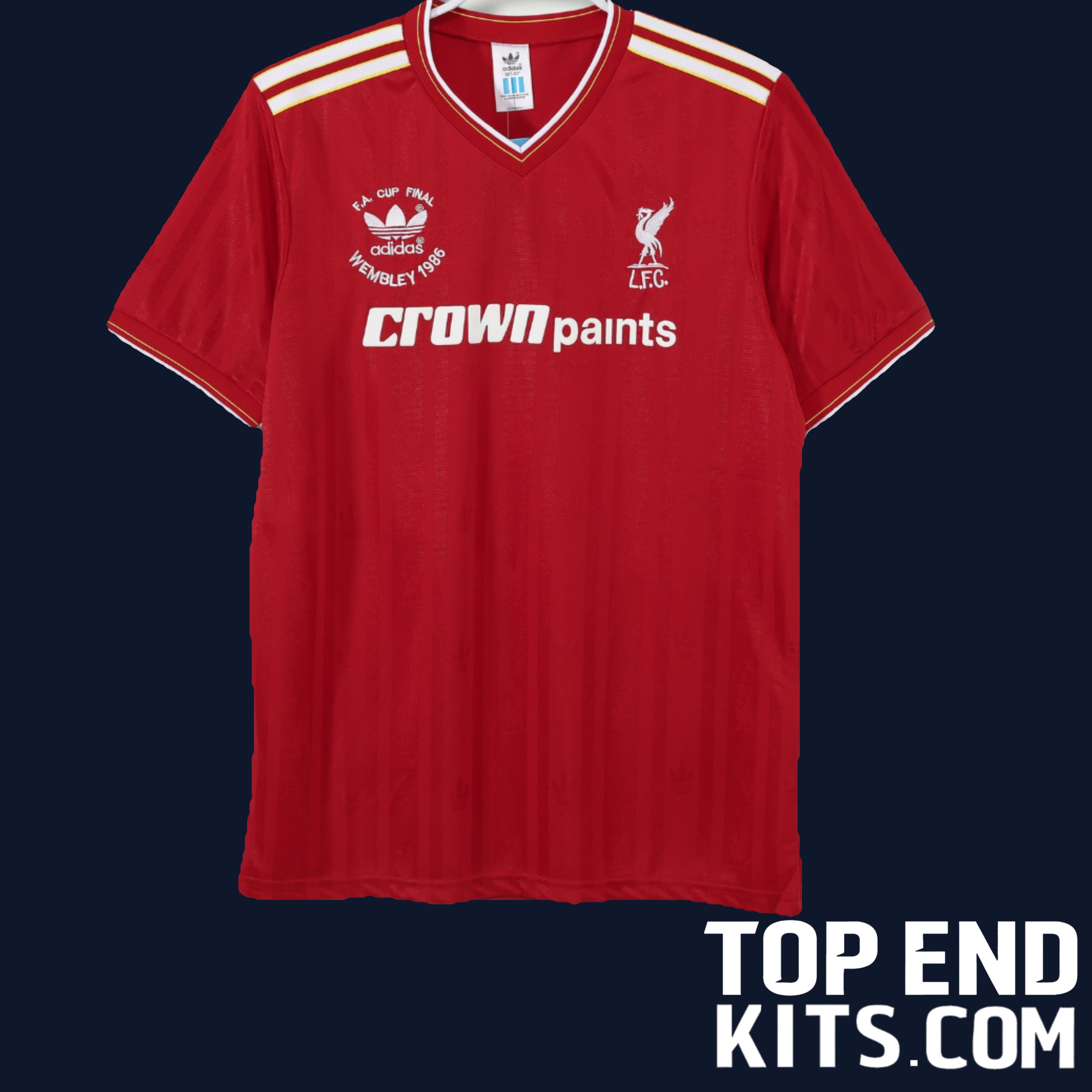 Liverpool FC 1986 FA Cup Final Home - Retro
