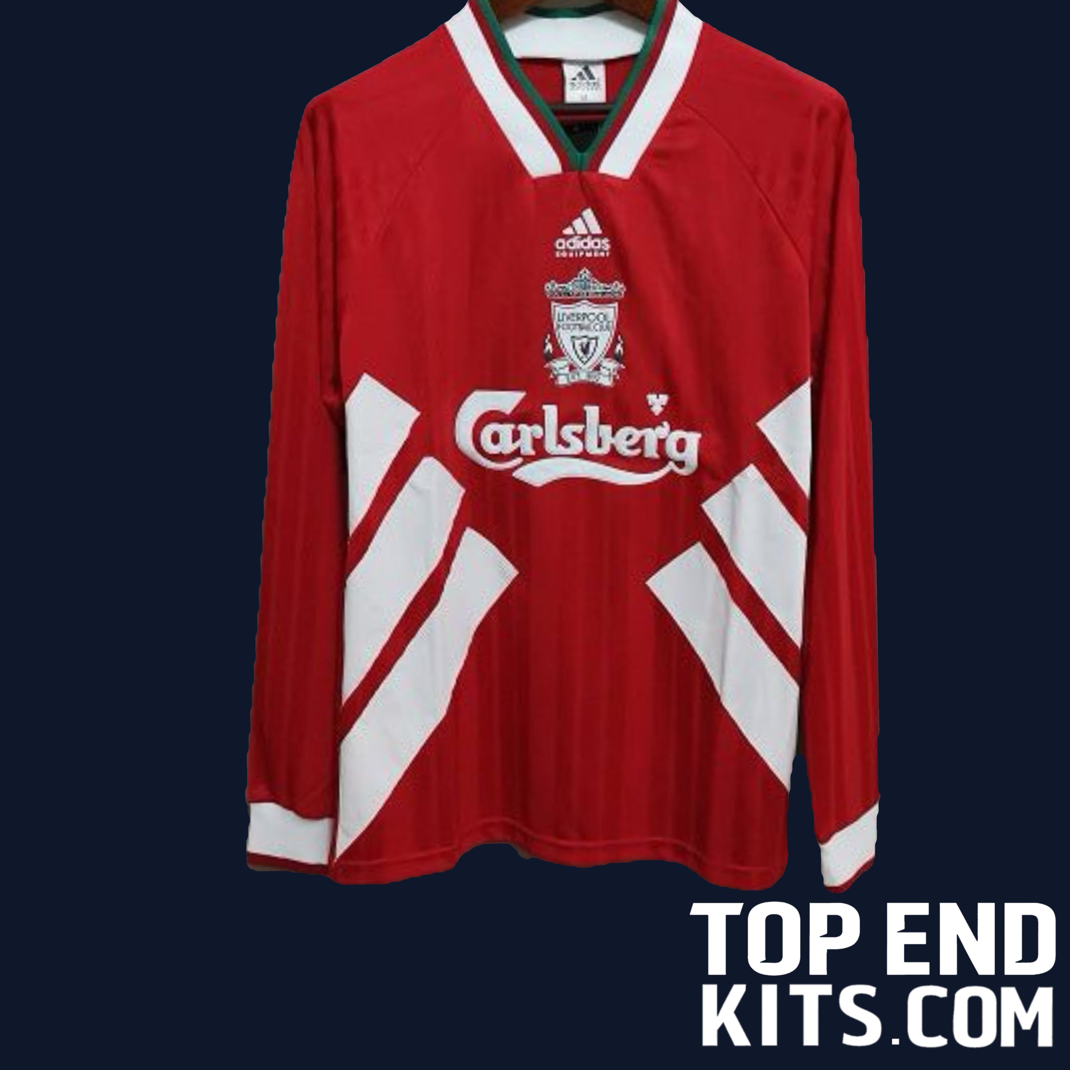 Liverpool FC 1993/95 Home Long Sleeve - Retro