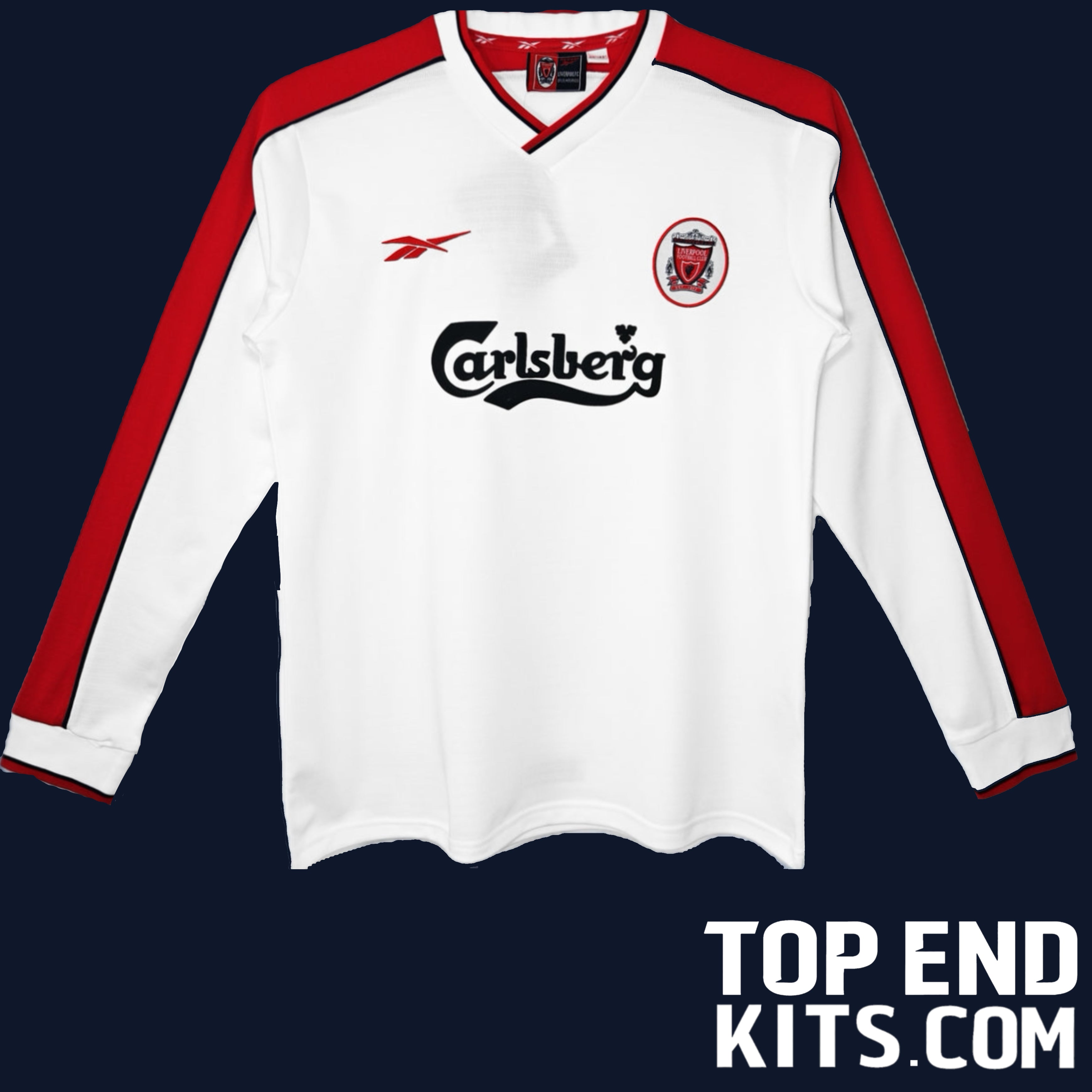 Liverpool FC 1998/00 Away Long Sleeve - Retro
