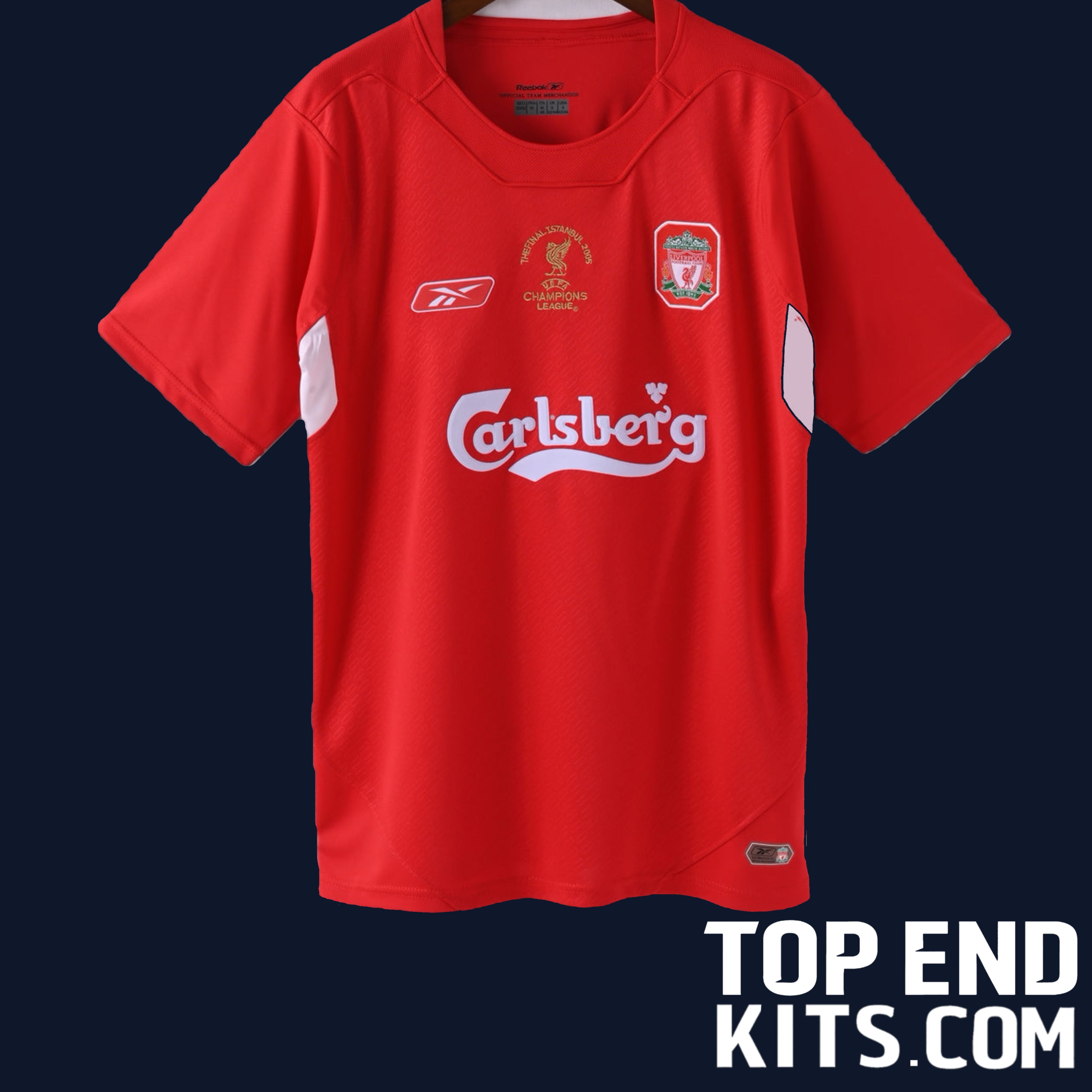 Liverpool FC 2005 CL Final Istanbul Home - Retro
