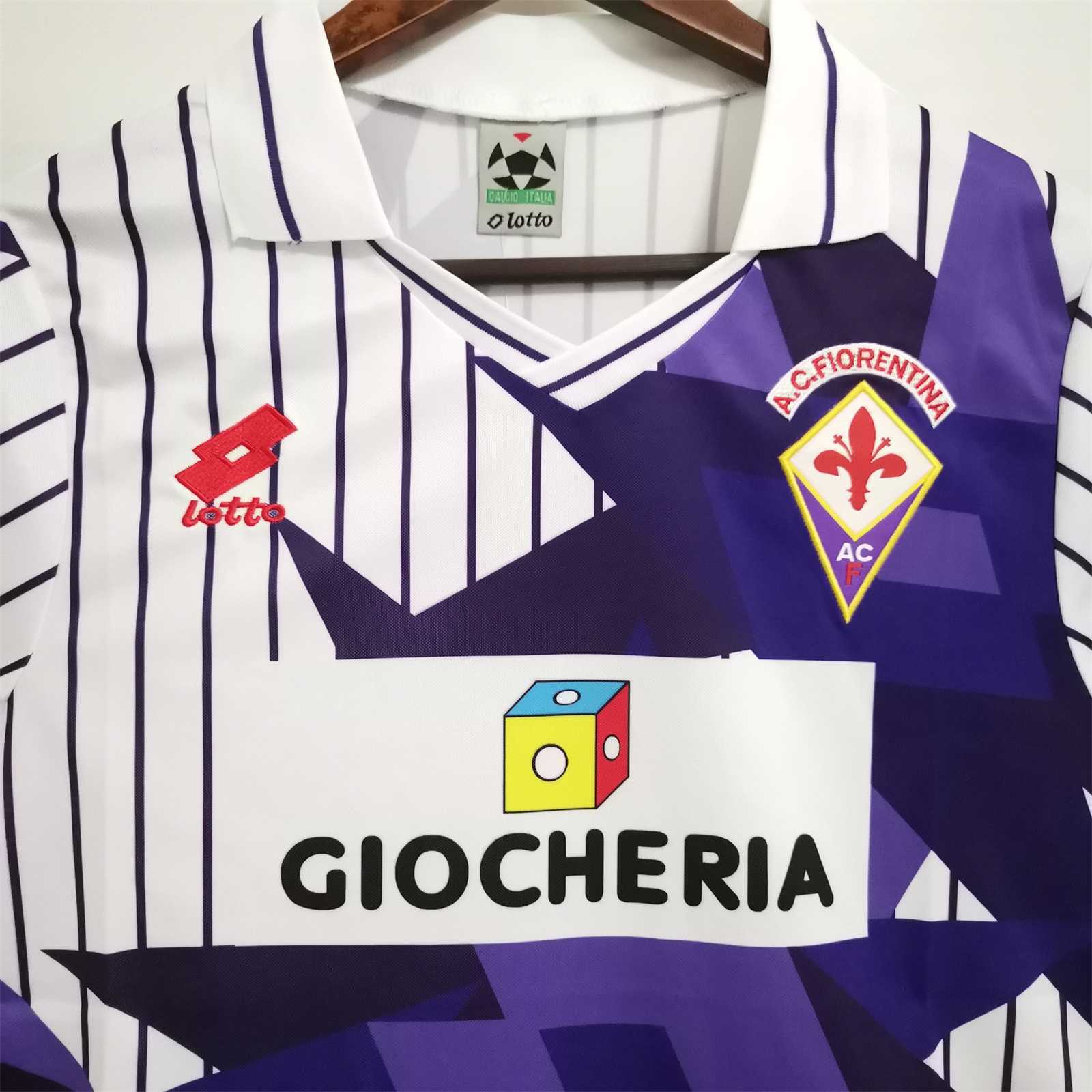 Fiorentina 1991/92 Away - Retro
