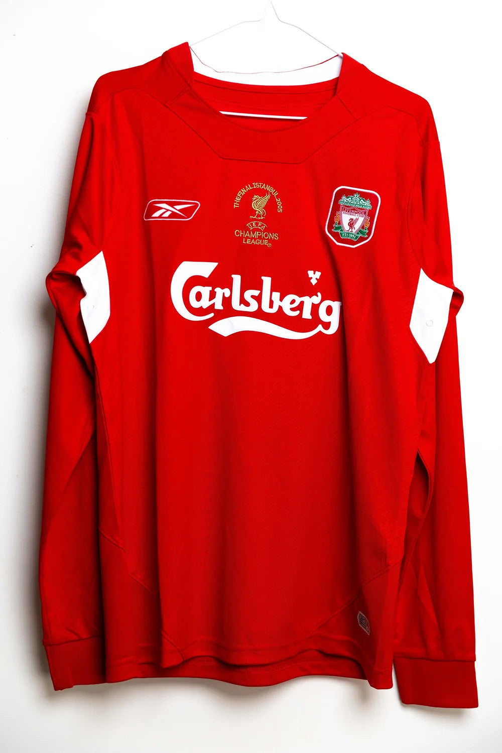 Liverpool FC 2005 CL Final Istanbul Home Long Sleeve - Retro