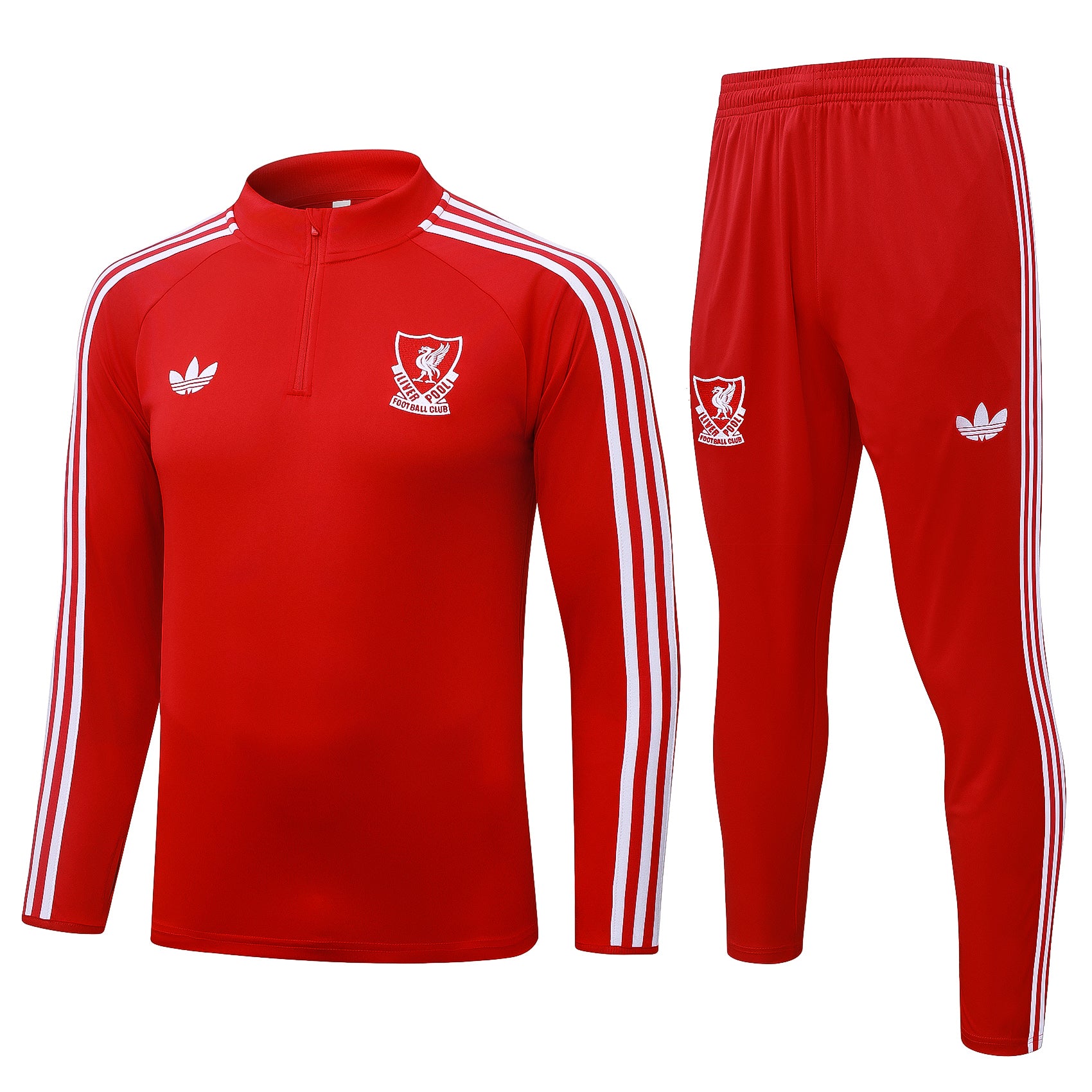 Liverpool FC 2026/27 Red ¼  Zip Training Set | Adult + Kids Sizes