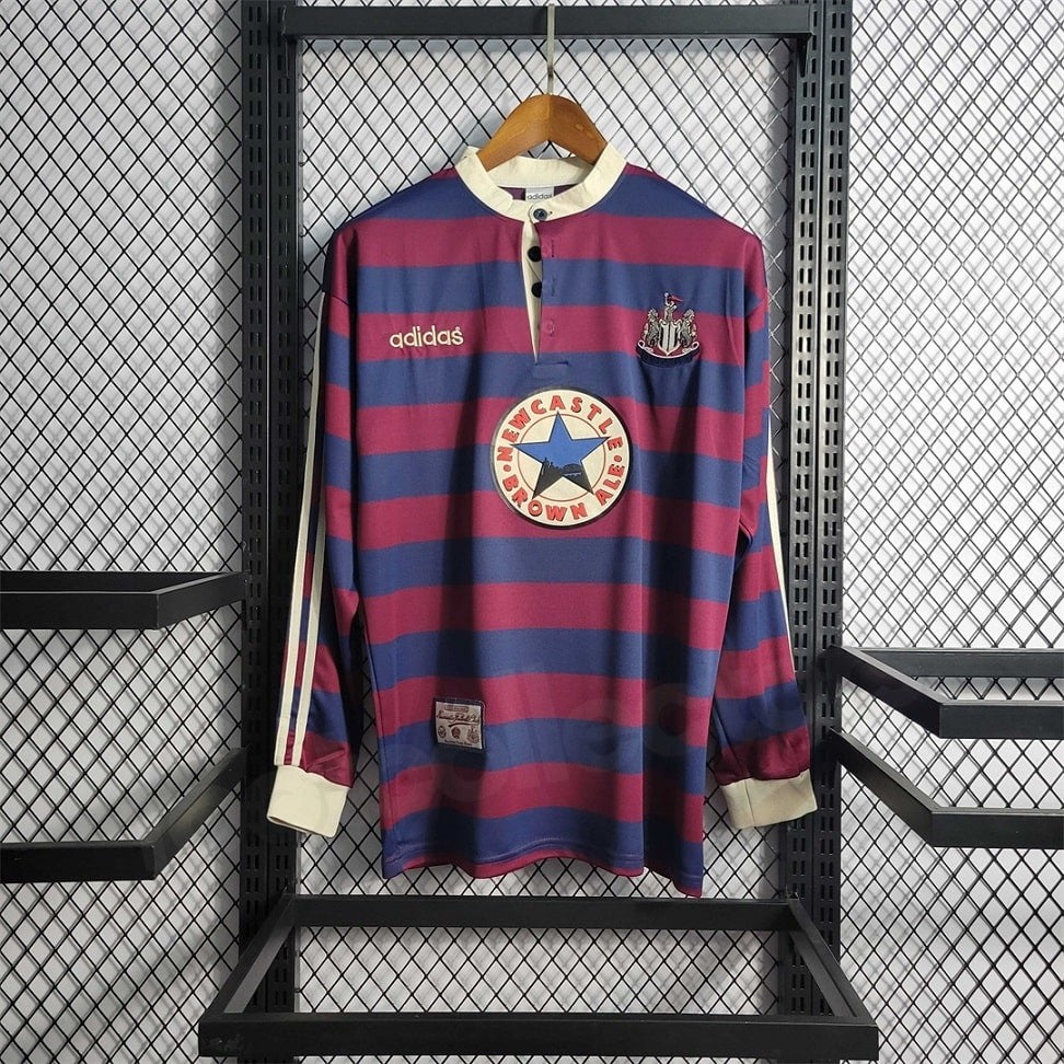 Newcastle United 1995/96 Away Long Sleeve - Retro