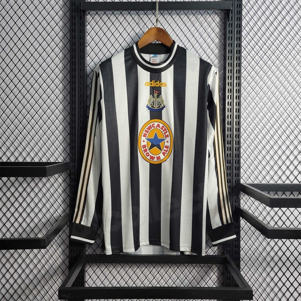 Newcastle United 1997/99 Home Long Sleeve - Retro