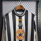 Newcastle United 1997/99 Home Long Sleeve - Retro