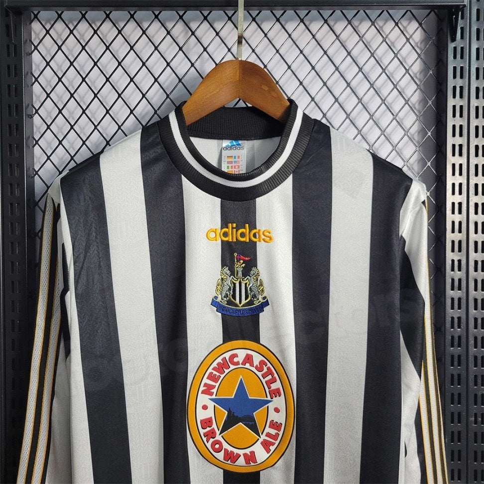 Newcastle United 1997/99 Home Long Sleeve - Retro