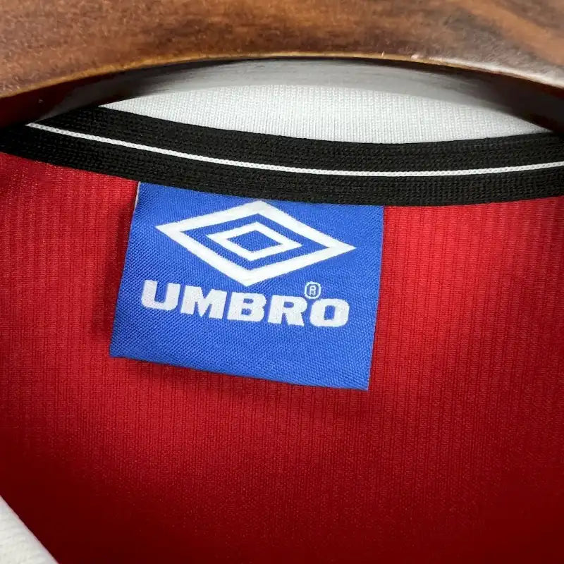 Manchester United 1998/00 Home Long Sleeve - Retro