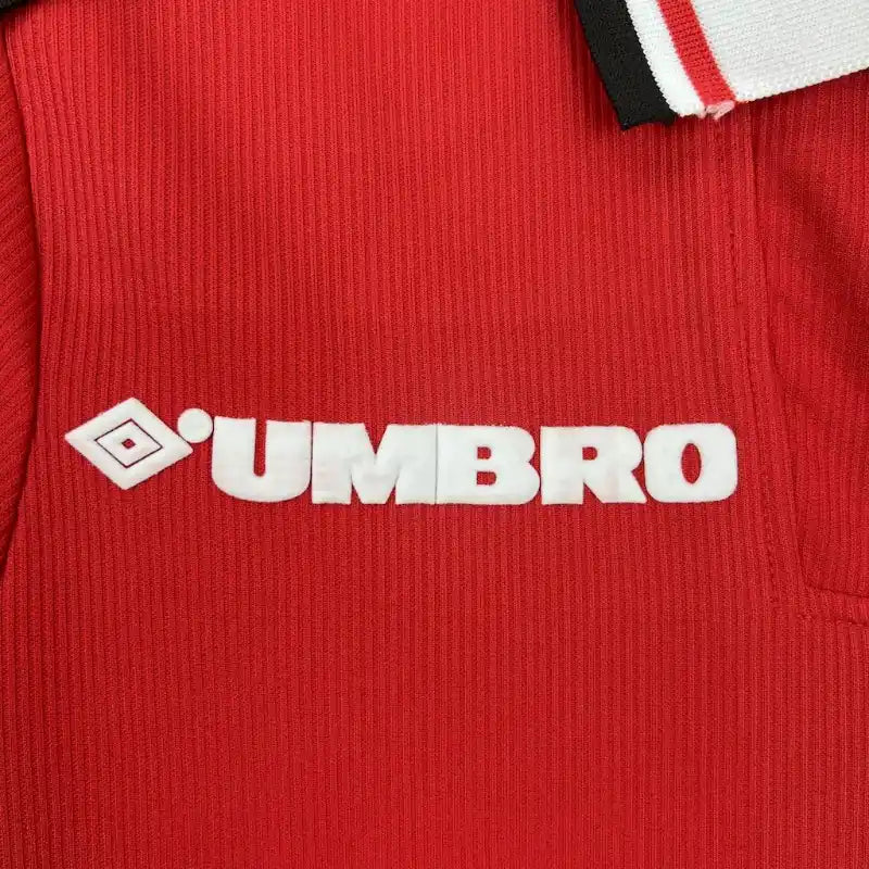 Manchester United 1998/00 Home Long Sleeve - Retro