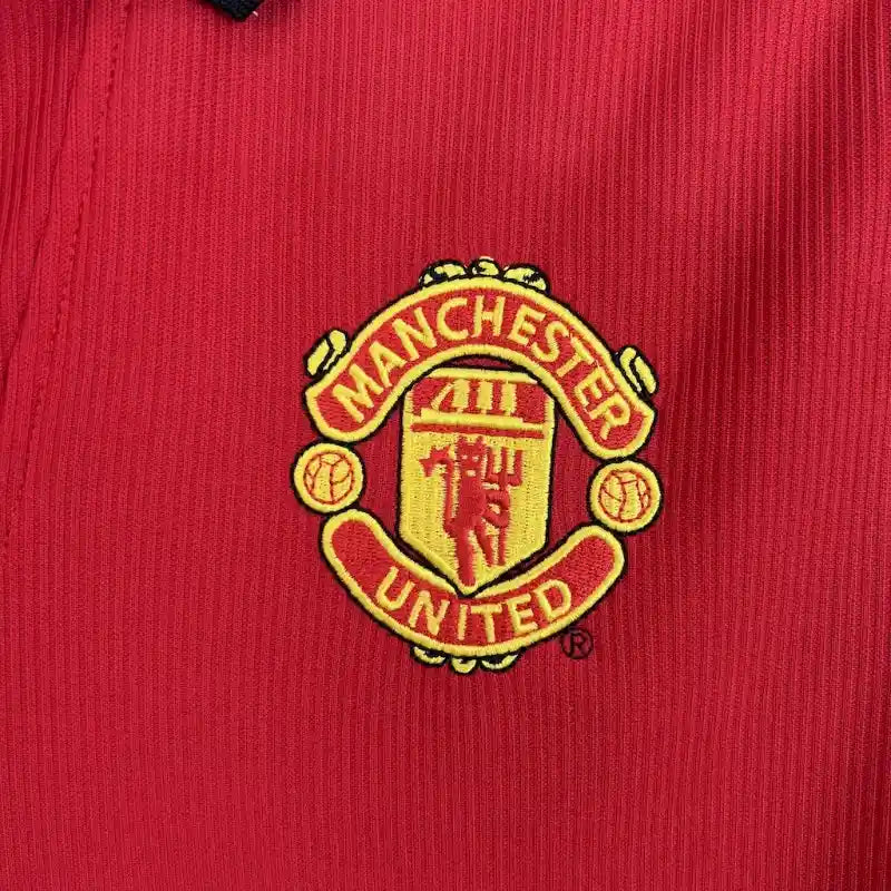Manchester United 1998/00 Home Long Sleeve - Retro