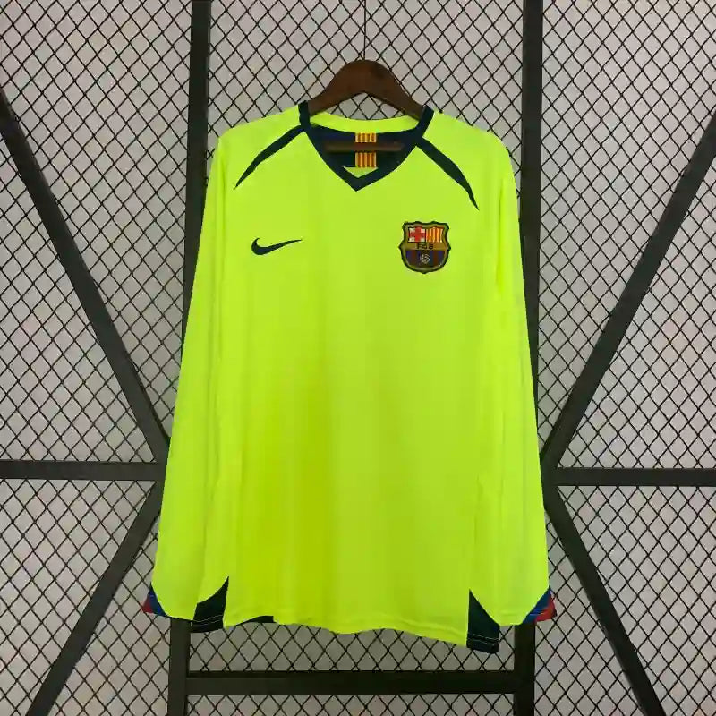 Barcelona 2005/07 Away Long Sleeve - Retro