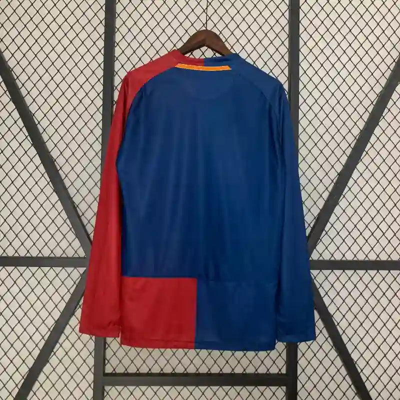 Barcelona 2009 CL Final Rome Home Long Sleeve - Retro