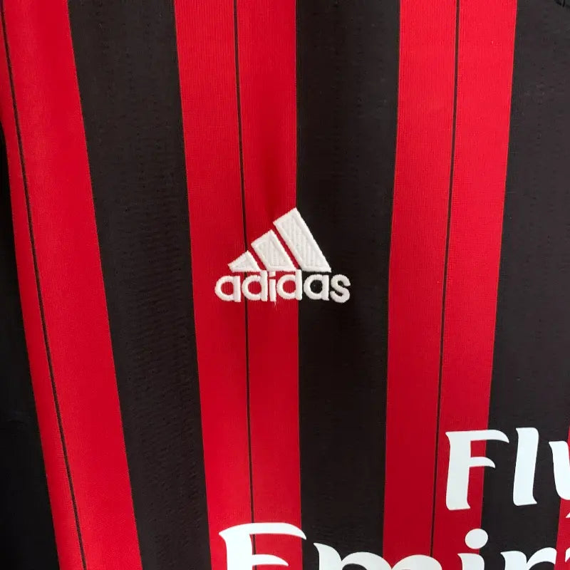 AC Milan 2013/14 Home Long Sleeve - Retro