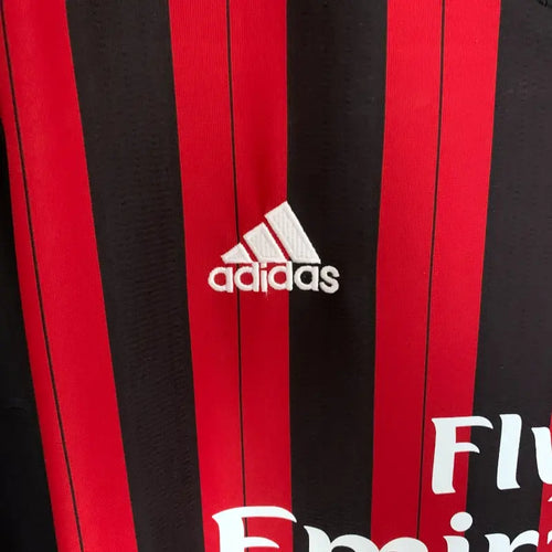 AC Milan 2013/14 Home Long Sleeve - Retro
