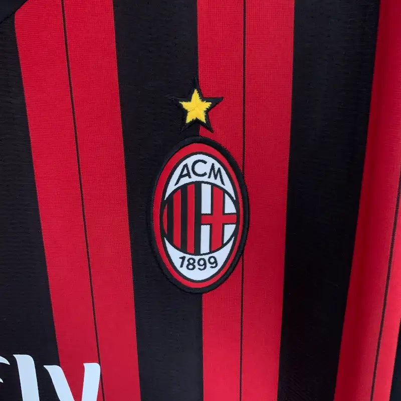 AC Milan 2013/14 Home Long Sleeve - Retro