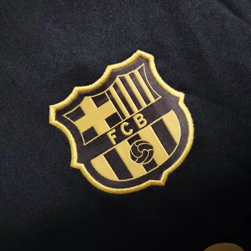 Barcelona 2020/21 Away Long Sleeve - Retro