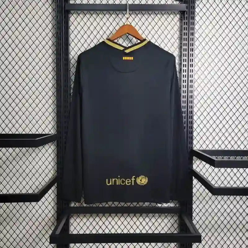 Barcelona 2020/21 Away Long Sleeve - Retro